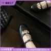 Estilo de Celebridad de Internet Moda Zapatos de Mujer 2025 Nuevo Punta Redonda Retro Francés Plano Poco Profundo Versátil Zapatos Mary Jane de Mujer