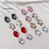 Rinestones Delgados con Forma Ovalada para Uñas, Decoraciones para Uñas de Aleación, Bolas de Rhinestone Delgadas con Forma Ovalada de Alta Calidad, Superventas de Celebridades de Internet