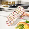 Guantes para Horno de Microondas de Tela de Buceo Material Compuesto Impreso Guantes de Aislamiento Térmico Guantes de Cocina Personalizados Guantes para Hornear