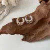 Pinza de Oreja de Perla de Doble Capa con Sentido Avanzado para Mujer Sin Agujeros en las Orejas 2021 Nueva Moda Accesorios para el Cabello Simples Pendientes Pendientes