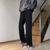 Calças forradas com fleece Masculinas e Femininas Outono e Inverno High Street Largas Retas Casuais Calças de Casal Dipper Calças Esportivas Masculinas