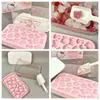 Molde de Cubitos de Hielo de Gatito Lindo, Caja de Almacenamiento de Cubitos de Hielo de Silicona Presionable, Molde para Helado Casero, Gadget Casero para Hacer Hielo