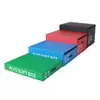 Conjunto Completo de Equipamentos Educacionais Macios para Jardim de Infância, Equipamentos de Treinamento de Aptidão Física Infantil, Auxílios de Ensino para Integração Sensorial, Caixa de Pular, Cavalo de Pular, Barra de Equilíbrio