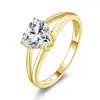 Anillo doble personalizado único de Amazon, anillo de circón 5A de alta gama de nicho de moda, joyería de anillo para dedo de mujer, venta al por mayor de comercio exterior