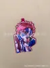 Cazador de demonios: Kimetsu No Yaiba Tanjiro Colgante de Fieltro Llavero de Mochila Lindo de Alto Valor Adorno Colgante de Tela No Tejida Periférico de Anime