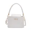 Tendencia transfronteriza bolso pequeño cuadrado de mano para principiantes bolso de mujer otoño 2026 nuevo bolso de hombro individual de color liso bolso cruzado para ir al trabajo