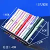 Pluma de maquillaje, expositor para bolígrafos de punta fina, bolígrafo para papelería, bolígrafo de tinta, lápiz, rotulador, expositor para bolígrafos de pizarra blanca