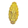 Suministro en vivo chapado en oro moda damas una variedad de anillos de flor nicho Joker anillo de diamante fabricantes al por mayor