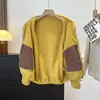 ¡Pedido de fábrica! Chaqueta de forro polar para pareja de otoño e invierno, senderismo al aire libre estilo montaña, abrigo de forro polar casual con bolsillo de color bloqueado