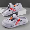 Sandalias de suela gruesa para hombre, zapatos de verano 2023, antideslizantes, informales, de suela blanda, para playa.