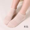 Calcetines Calcetines de Algodón para Mujer Primavera y Verano Antibacterianos Transpirables Anti-Pilling Malla Calcetines de Barco para Mujer Hilado Compacto Orejitas Pequeñas Calcetines de Algodón sin Costuras para Mujer
