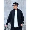 Abrigo Cárdigan de Punto con Cuello Alto para Hombre Primavera Otoño Invierno 2025 Nuevo Estilo Relajado Ropa Exterior Suéter Casual Holgado Tendencia
