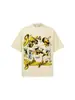 2026 Fútbol Transfronterizo Primavera/Verano Bellingham 300g Algodón Puro Hombro Caído Peso Pesado Manga Corta Estampado Directo con Tinta Blanca Camiseta Estilo Americano