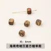 Jingde Jewelry Colección de Cuentas Individuales de Madera de Águila Qi Nan Barril de Madera Natural Espaciadores de Cuentas Accesorios para Joyería DIY Venta al por Mayor desde el Fabricante