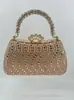 Nova Bolsa de Festa de Luxo de Alta Qualidade para Senhoras, Bolsa de Luxo Leve Cravejada com Diamantes, Bolsa de Mão Fashion e Versátil para Banquetes, Atacado Transfronteiriço