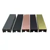 Pasamanos de Escalera Amplios de Aleación de Aluminio, Barandillas de Balcón para Decoración de Hogar en Villas, Barandillas de Seguridad, Pasamanos Ranurados, Pasamanos de Vidrio en Forma de U