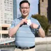 Camisa polo casual de verano de manga corta fina con abertura, holgada, a rayas, con puntos, gris, de algodón para hombre, con cuello de solapa y cuello redondo, ropa