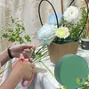 Cubo Redondo de Barro Floral para Abrazar Tamaño Floristería Envoltura Esponja Floral Espuma Absorbente de Agua Flor Fresca Barro para Arreglos Florales Base para Arreglos Florales