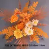 Nova decoração de casamento flor artificial de casamento teto flor artificial flor de plástico fileira de chão guia de flores arranjo de flores palco T