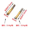 Mango hexagonal de 90 grados herramienta de avellanado de cinco filos juego de seis piezas 6 mm-19 mm cuchillo de avellanado abridor de agujeros para carpintería