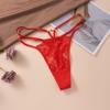 Ropa Interior Sexy de Encaje de Cintura Baja Europea y Americana para Mujer, Lujuria Pura, Calzoncillos Hot y Sexys, Ropa Interior Invisible para Mujer Ligera y Transpirable