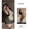 Noche Diversión Lencería Sexy Traje de Criada Sexy Falda Corta Uniforme Tentación Encaje Disfraz de Juego de Roles Traje de Criada Dropshipping