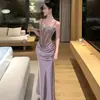 Vestido de Socialité Estilo Francés con Correas de Espina de Pescado Intrincadas, Ceñido a la Cintura, Elegante Vestido Largo Bodycon para Fiestas de Cumpleaños y Sesiones de Fotos