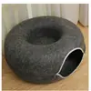Suministro Transfronterizo Túnel Nido de Gato de Fieltro Donut Nido de Mascota de Fieltro Semicerrado Extraíble y Lavable Disponible en Todas las Estaciones