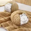 Hilo de Mohair Degradado Estilo Pastoral al por Mayor Transfronterizo Bola de 50g para Tejer a Mano y Crochet de Sombreros, Bufandas, Suéteres y Abrigos