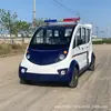 Vehículo Eléctrico de Patrulla Totalmente Cerrado para 6-8 Pasajeros Vehículo de Inspección de Cuatro Ruedas Campus Gestión Urbana Propiedad Comunidad Área Residencial Patrulla de Seguridad