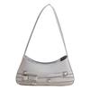 2025 Nuevo Verano Bolso de Axila Bolso de Mujer Moda de Alta Gama Bolso Cuadrado Pequeño Textura Nicho Coreana Bolso de Hombro Versátil