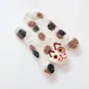 Exportado a Japón Posavasos Lindo de Fieltro de Lana de Animal Forma de Dibujo Animado Adorno de Escritorio Mantel Individual Pad Aislante Regalo de Navidad