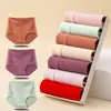 Ropa Interior Nueva de Otoño para Mujer Control de Vientre Levantamiento de Glúteos Algodón Puro Cintura Alta Talla Grande Amigable con la Piel Entrepierna de Artemisa Calzones para Mamá Venta al por Mayor