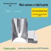 Saco de vácuo plano saco de embalagem de chá suave três lados selagem produtos eletrônicos anti-estático revestimento de alumínio folha plana saco de revestimento de alumínio
