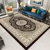 Tapete de Sala de Estar Retrô Americano Atacado Estilo Boêmio Luxo Leve Tapete de Quarto de Casa ao Lado da Cama Grande Área