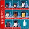 Preto Yin e Yang auto-portante Saco de Alumínio Folha de Alumínio Chapeado Translúcido Bolso Plástico Snack Food Composite Packaging Bag
