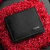 Billetera Corta Ultrafina para Hombre Plegable Simple Casual Portatarjetas Portatarjetas Ligero Portadineros y Boletos En Stock Venta al por Mayor