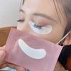 Parche de hidrogel para ojos para injerto de pestañas, venta al por mayor, herramienta de aislamiento para injerto de pestañas, almohadilla aislante para pestañas postizas, pestañas
