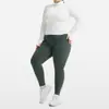 Jaqueta Esportiva Caijue Transfronteiriça Plus Size de Alta Elasticidade para Mulheres, Manga Longa de Primavera com Zíper, Top Justo para Corrida, Fitness e Yoga