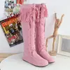 Botas longas de inverno tamanho 40-43 para mulheres