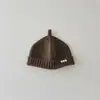 Chapéu de Bebê Yipan Outono e Inverno Estilo Coreano Simples e Fashionável Chapéu de Pássaro Quente e à Prova de Vento Chapéu de Tricô Pulôver para Criança