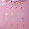 Série Luminosa Desenho Animado de Borboleta Acessórios para Nail Art Fofos Pequenas Peças de Resina 3D Brincos DIY Decorações de Unhas Vestíveis