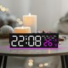 Relógio Despertador Luminária Noturna de Novo Produto Transfronteiriço Relógio Eletrônico Multifuncional Relógio Digital LED Relógio de Cabeceira 6681 Relógio Despertador