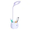 Fábrica fuente portalápices creativo dormitorio lámpara de lectura para estudiantes portalápices con carga USB lámpara de escritorio pequeña regalo LOGO