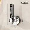 Artefato de pendurar na parede para armazenamento de acessórios de cabelo anel de cabelo faixa de cabelo adorno de cabelo suporte de armazenamento de presilha de cabelo gancho de ventosa rotativo para banheiro