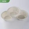Conjunto de Talheres Descartáveis de Casca de Arroz Quatro Peças Tigela Espessa e Hashis Degradável Hotel Casamento Conjunto de Talheres de Mesa
