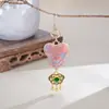 Nuevo Colgante para Teléfono Gatito Estilo Chino Atrae Fortuna y Trae Bendiciones, Colgante de Aleación Danza del León Tendencia Nacional, Accesorio para Bolso, Llavero