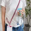 Lanyard Desmontable Creativo Nuevo de Doble Propósito, Correa Cruzada, Colgante de Flor Ins de Dibujos Animados, Duradero