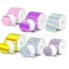Papel Térmico Autoadhesivo de Gradiente Listo en Stock del Fabricante en Dorado, Plateado y Papel Térmico Láser Holográfico Colorido