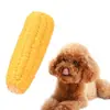 Juguete Forma de Maíz Perros Cachorros Juguete de Látex Juguetes Chirriantes Resistente a Mordeduras Juego Interactivo Juguete para Masticar Entrenamiento Jugando Juguetes para Perros Suministros para Perros